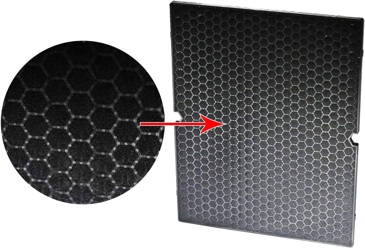 2 Pack HEPA Filters and 2 Pack Activated Carbon Filter Combo Pack X699