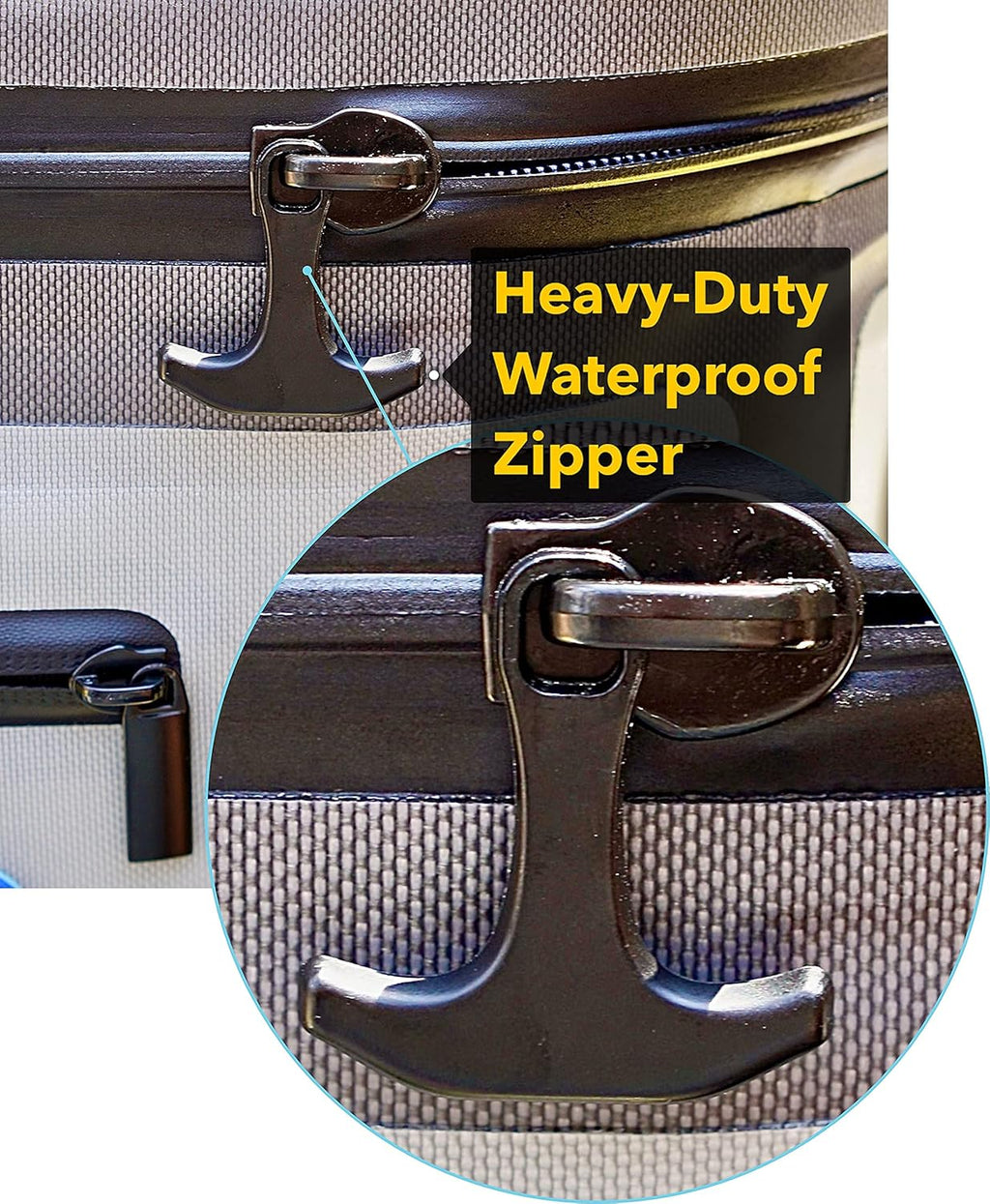 Swim Buoy Soft Cooler Bag, 20 Can, Large Leak-Proof Portable Cooler with Bottle Opener & Removable Shoulder Strap F637