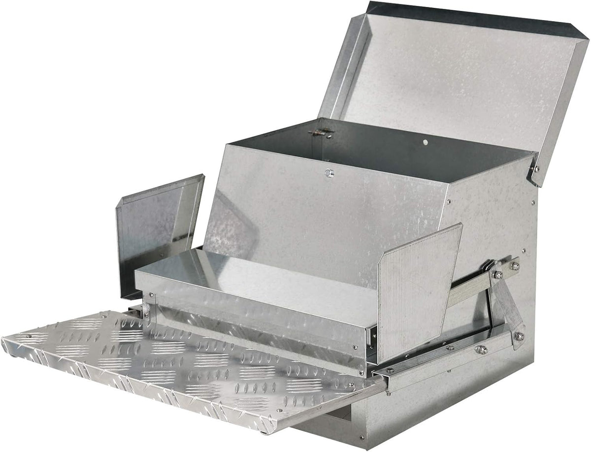 Automatic Chicken Poultry Feeder with Galvanized Steel and Aluminium Build Z57013