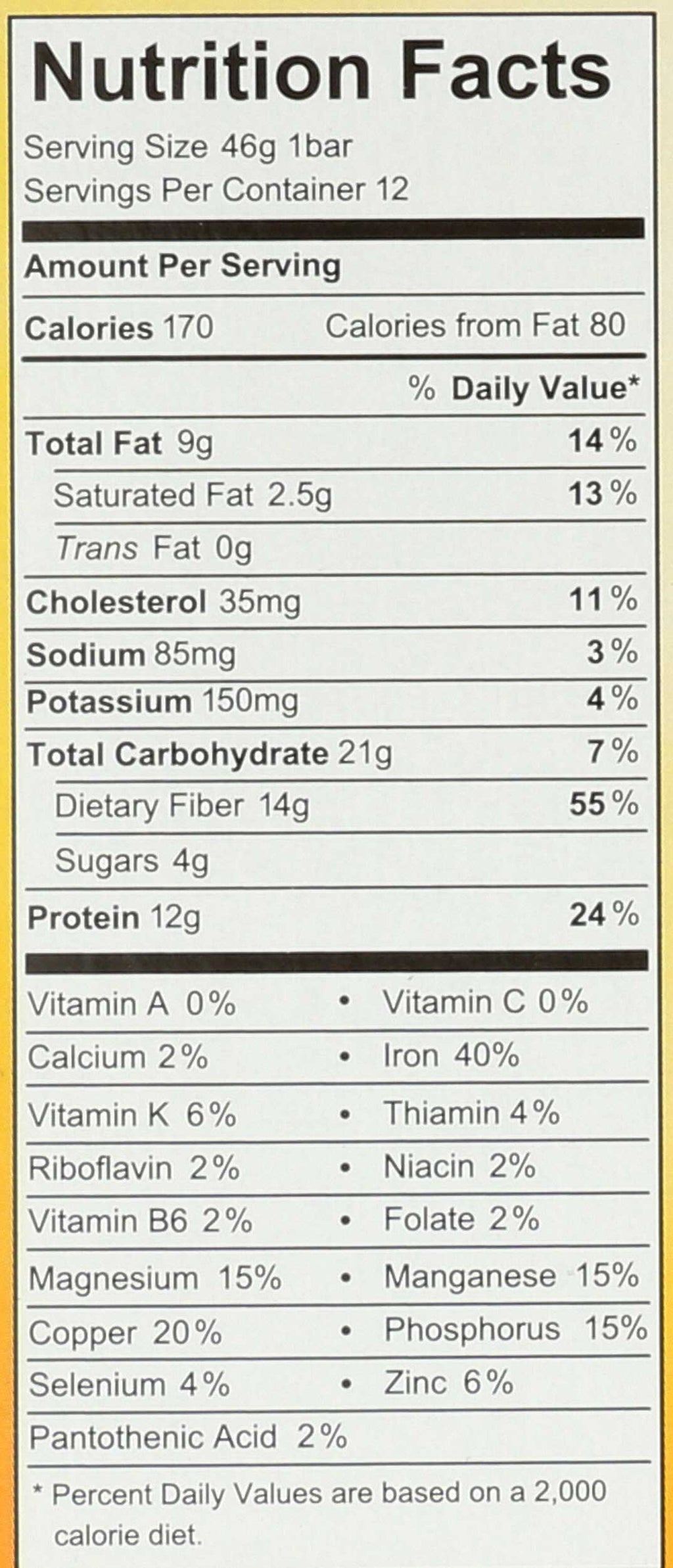 12 Pc Double Chocolate Brownie Batter Protein Bar J586111