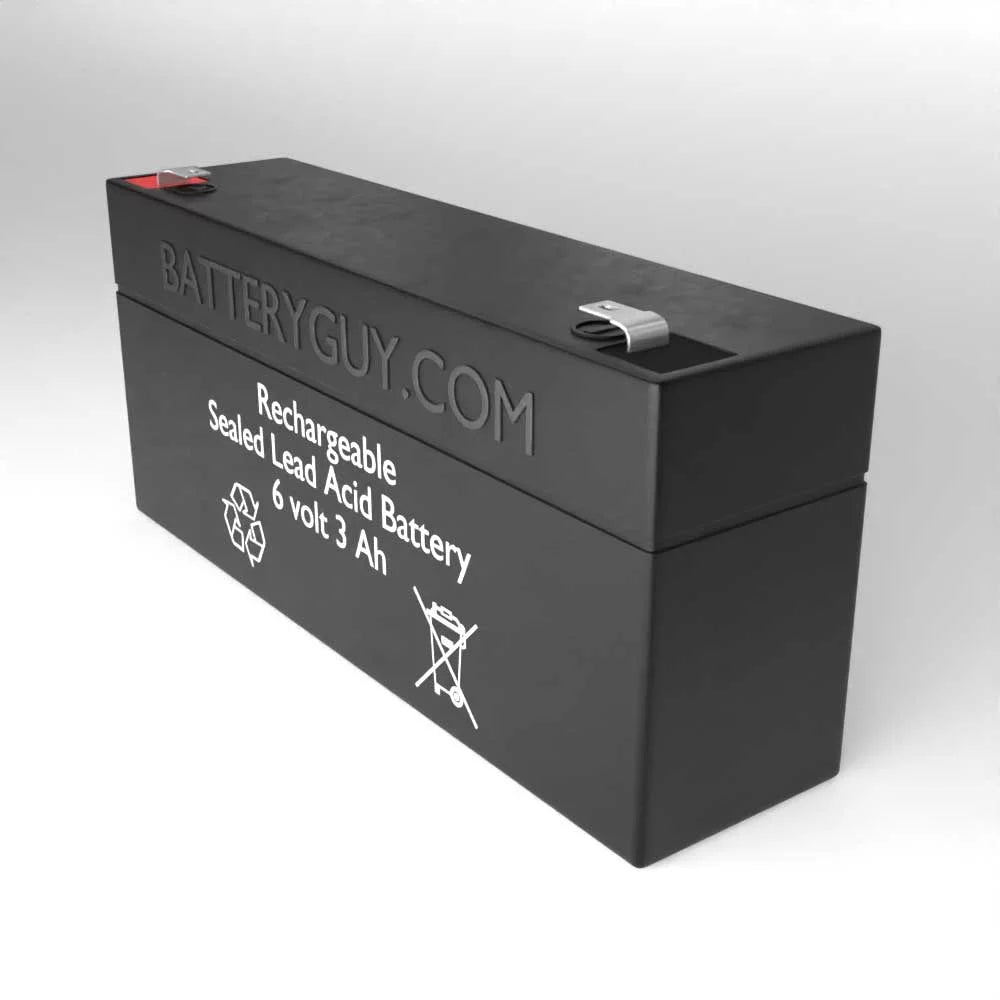 6V 3.0AH Rechargeable Batteries F3689