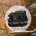 Canvas Throw Over Motorcycle Saddlebags with Rain Covers A918
