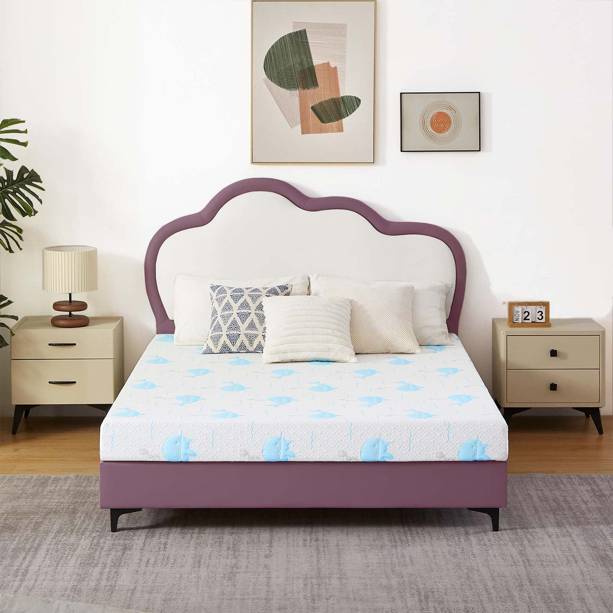 5 Inch Gel Memory Foam Twin Size Medium-Firm Mattress H324265