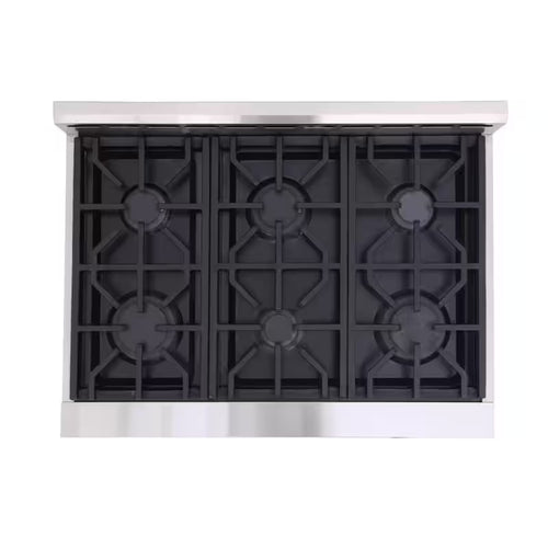 36 in. 5.5 cu. ft. Gas Range with Convection Oven H293679
