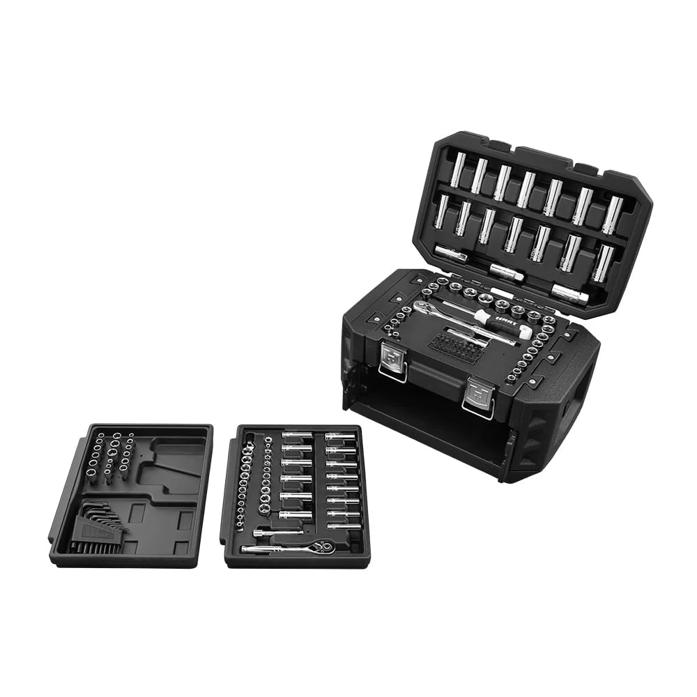 160-Piece Mechanics Tool Set Chrome Finish T40149