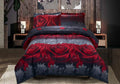 3D Rose Print Comforter Set King Size G353