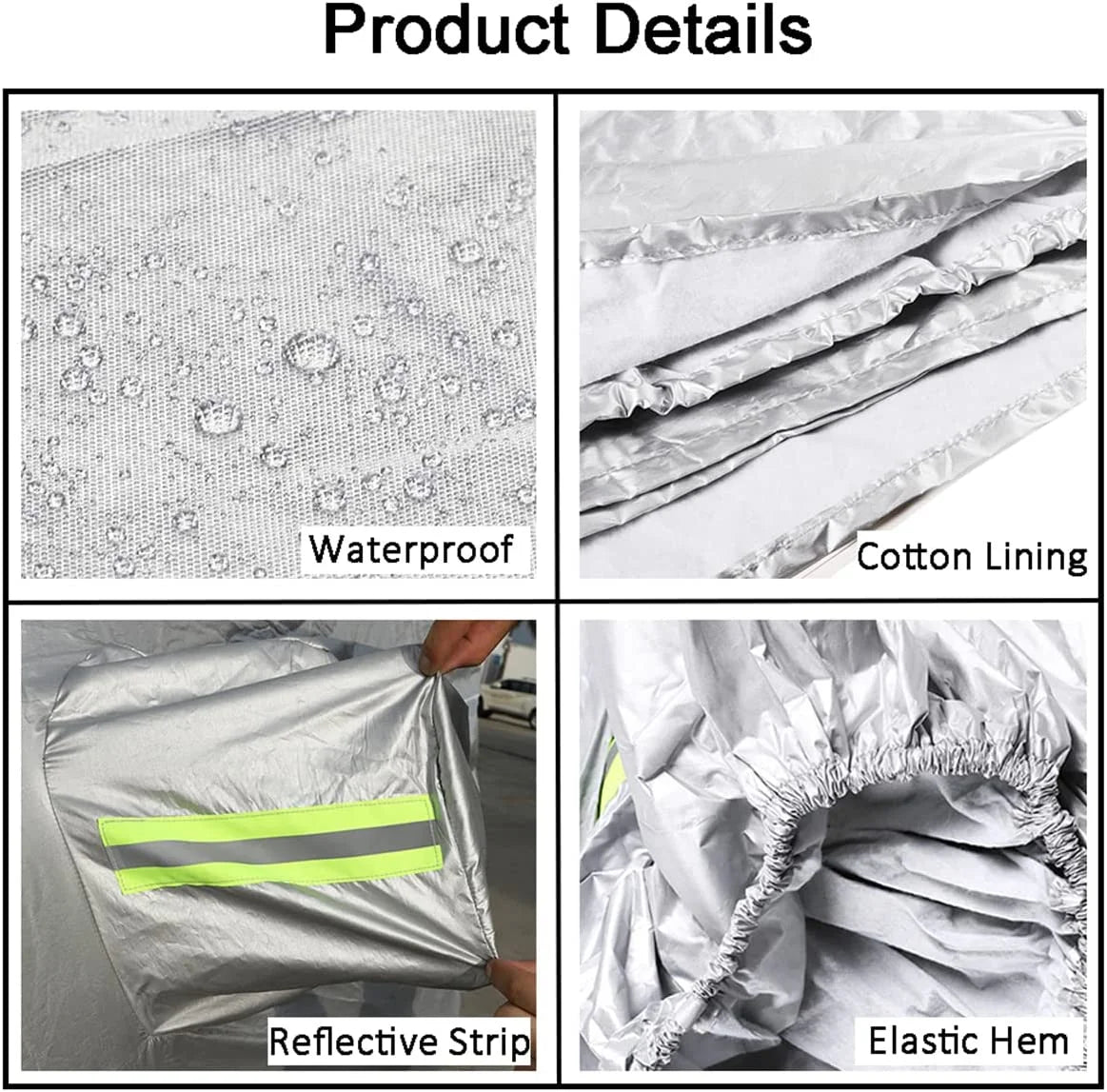 Heavy Duty Weatherproof Full Car Cover W250229