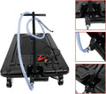 17 Gallon Low Profile Portable Oil Drain Pan with 12V DC Electric Pump U375