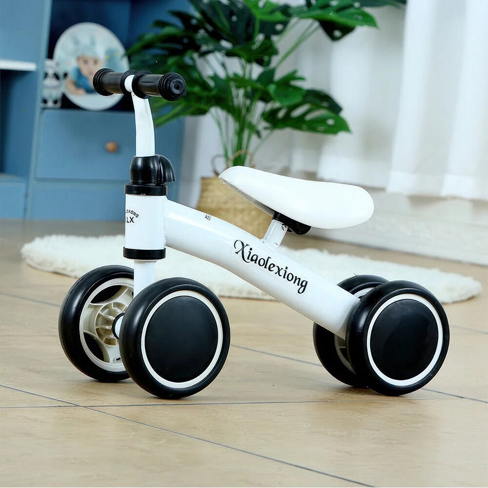 Baby Balance Bike 4 Wheels No Pedal A338248
