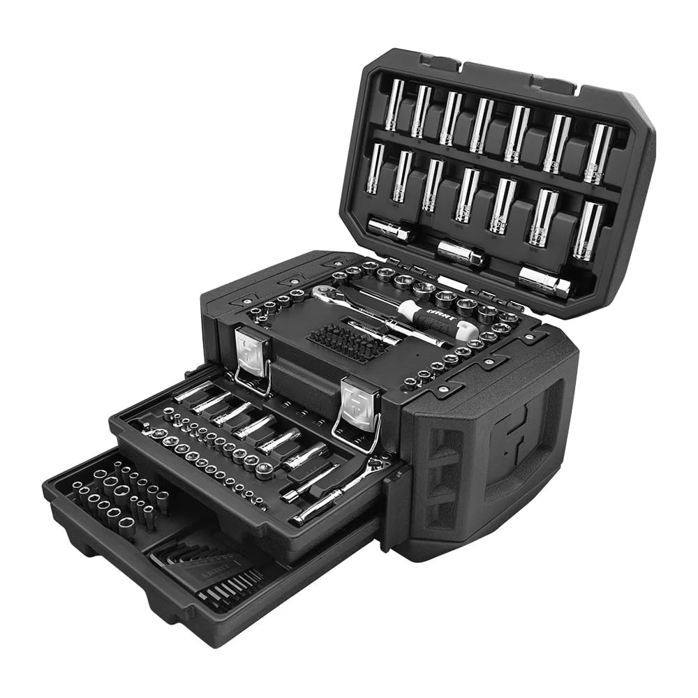 160-Piece Mechanics Tool Set Chrome Finish T40149