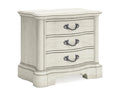 Antique White 3 Drawer Nightstand M78763
