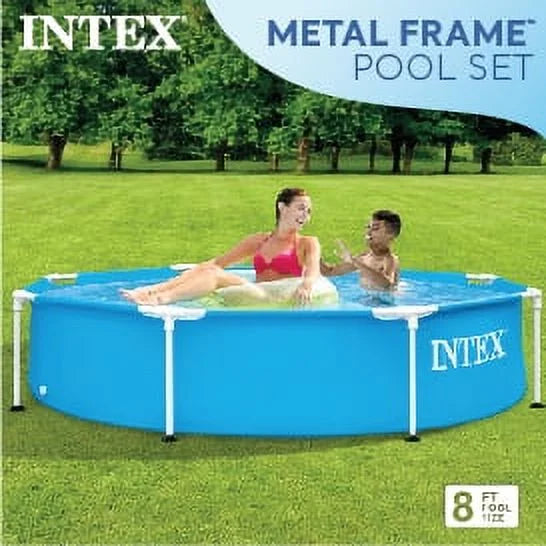 8' X 20 Steel Frame Swimming Pool O90768
