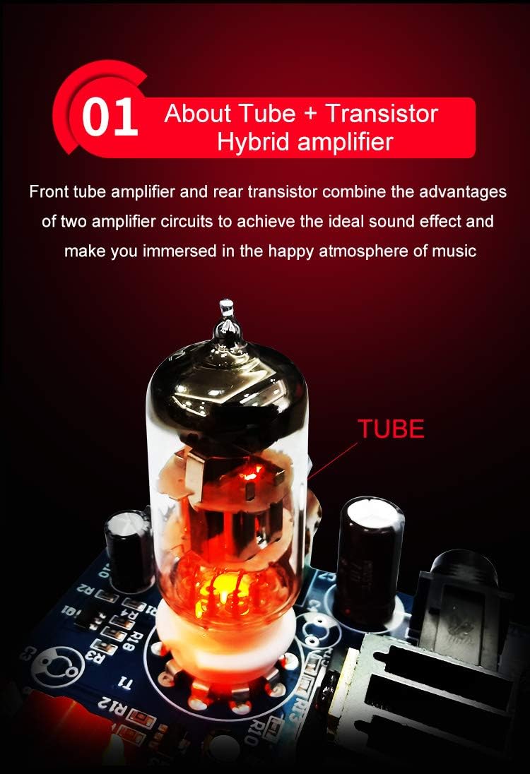 Tube Headphone Amplifier Line Out Pre-Amp I126