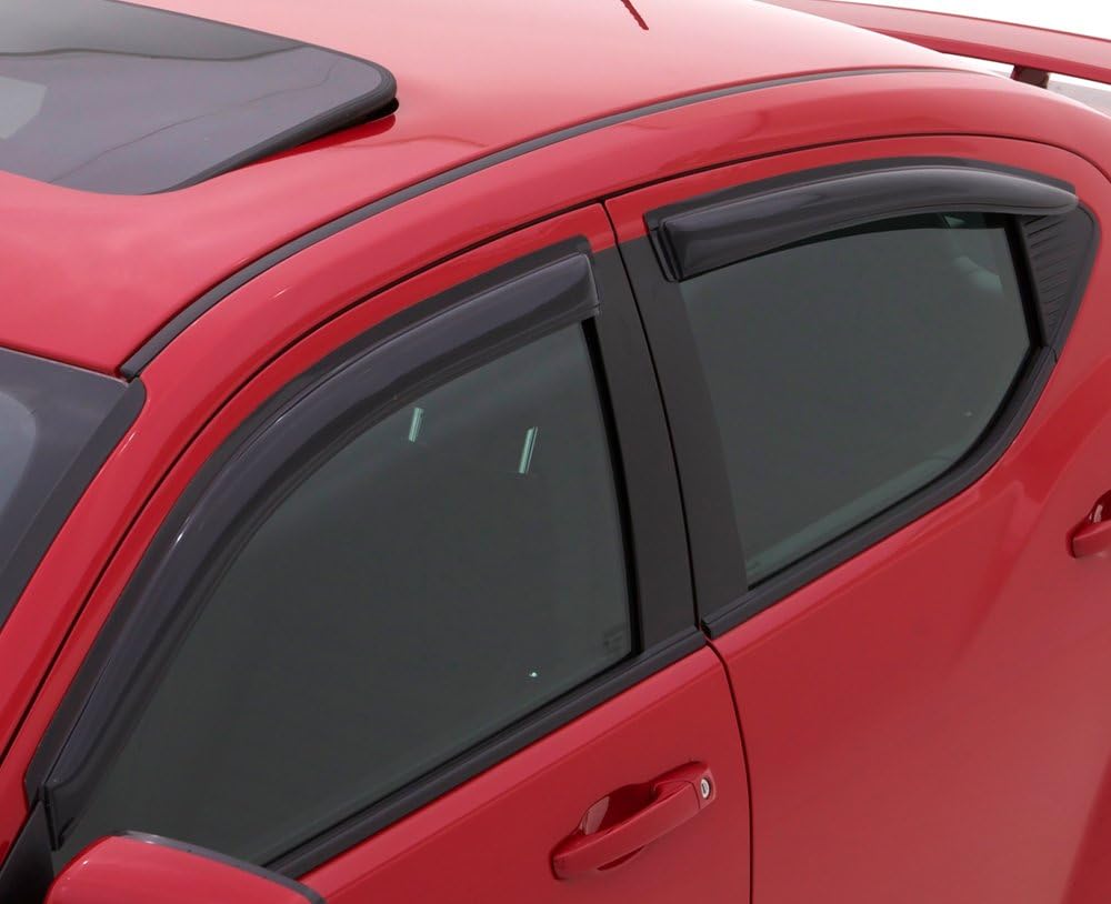 4-Piece Dark Smoke Side Window Deflector A47448