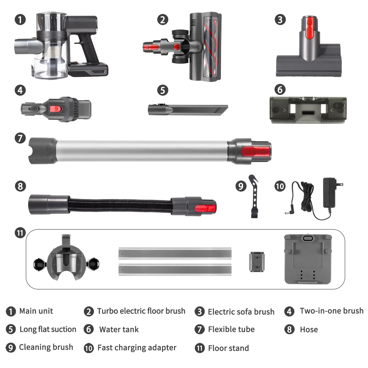 Cordless Lightweight Stick Vacuum Cleaner with 30Kpa Suction X257644