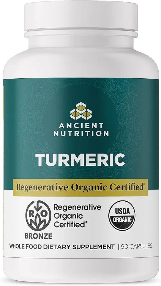 Turmeric Capsules, Once Daily, Gluten Free, 90 Count P2264