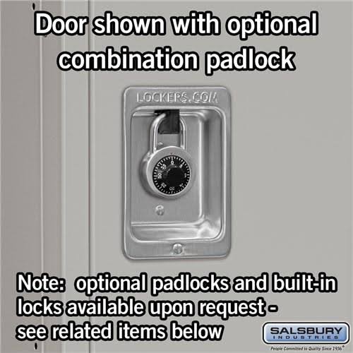 18x22 Wide Single Tier Metal Locker F735733