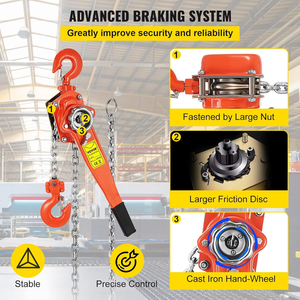 Orange Chain Hoist T17905