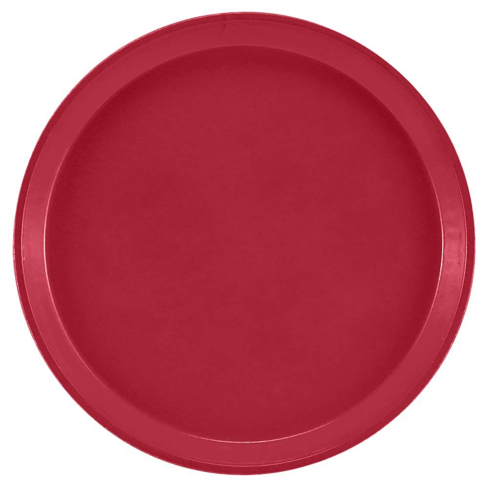 11x22 Round Fiberglass Serving Tray L7347