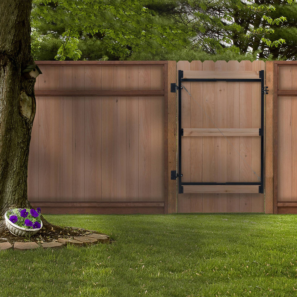 Steel Frame Gate Kit, 36x22-60x22 Wide Opening Up to 7& High (6 Pack) K77417
