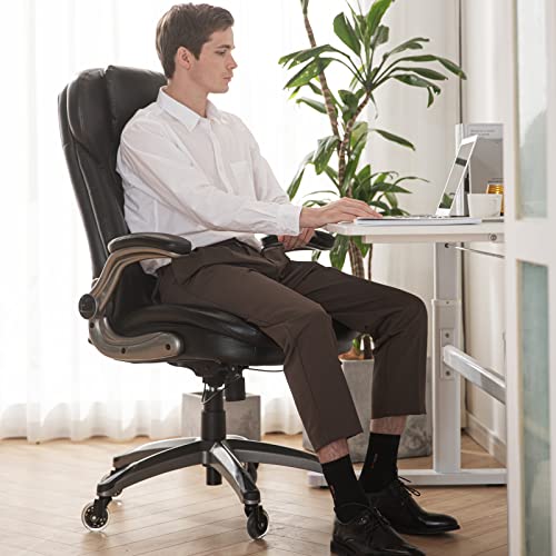 Black High Back Leather Executive Office Chair M59921