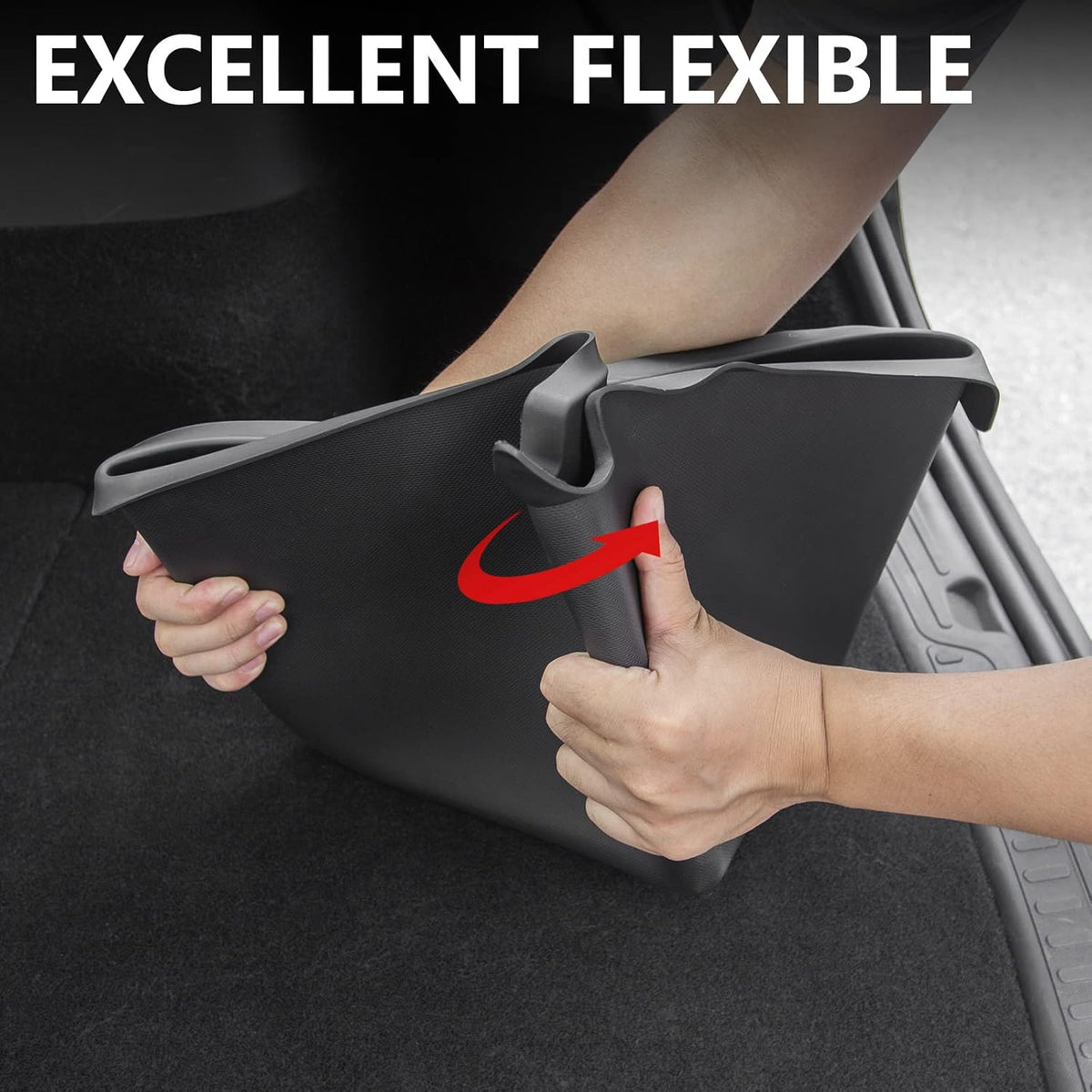 Trunk Organizer Storage Box for Tesla Model Y 5 Seater H214