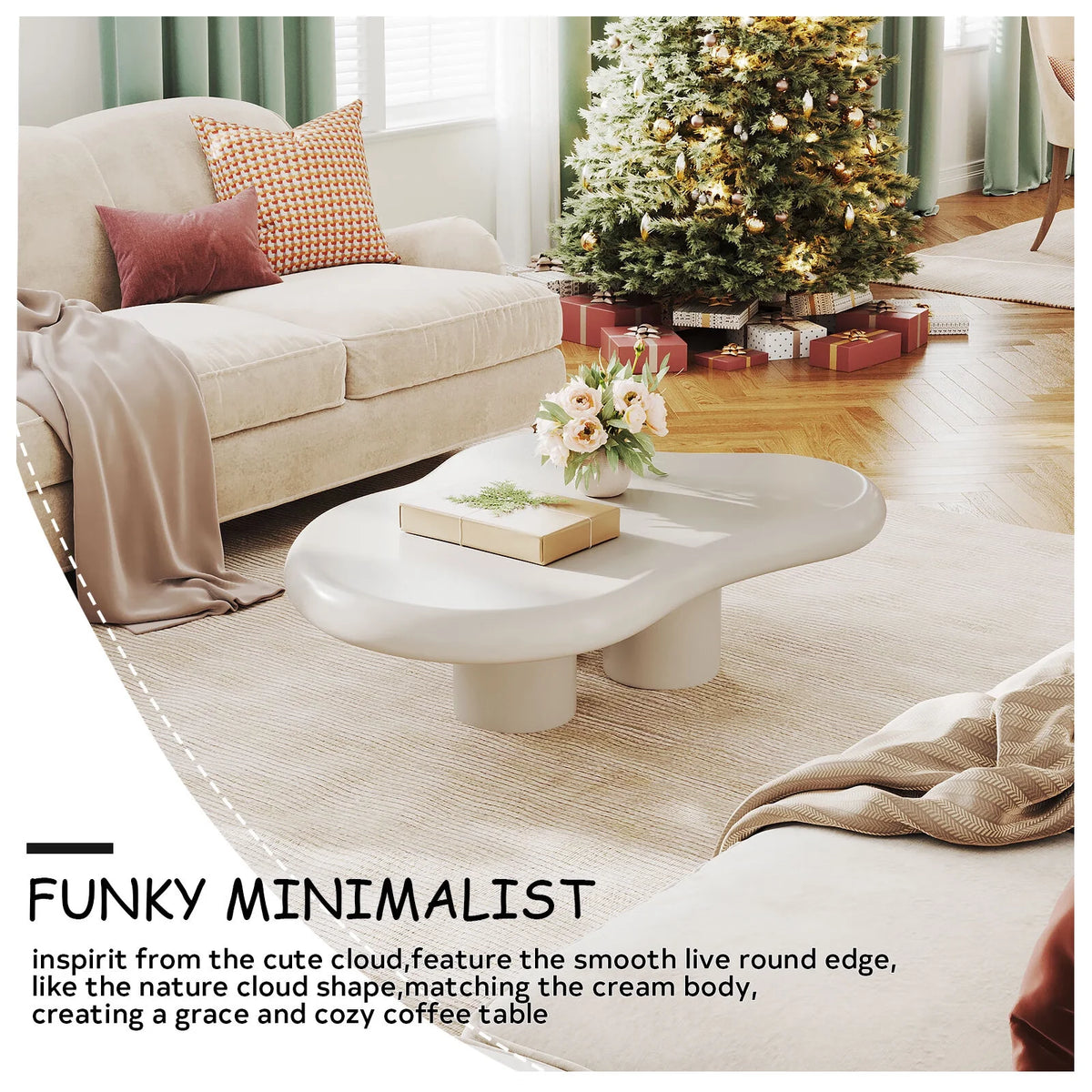 White Wood Coffee Table Z96729