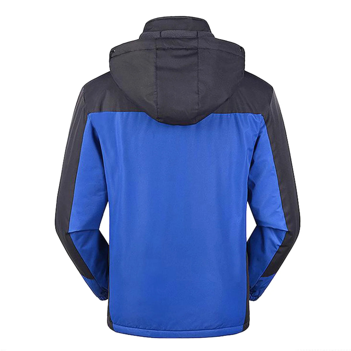 Blue Waterproof Ski Jacket with Removable Hood K266653