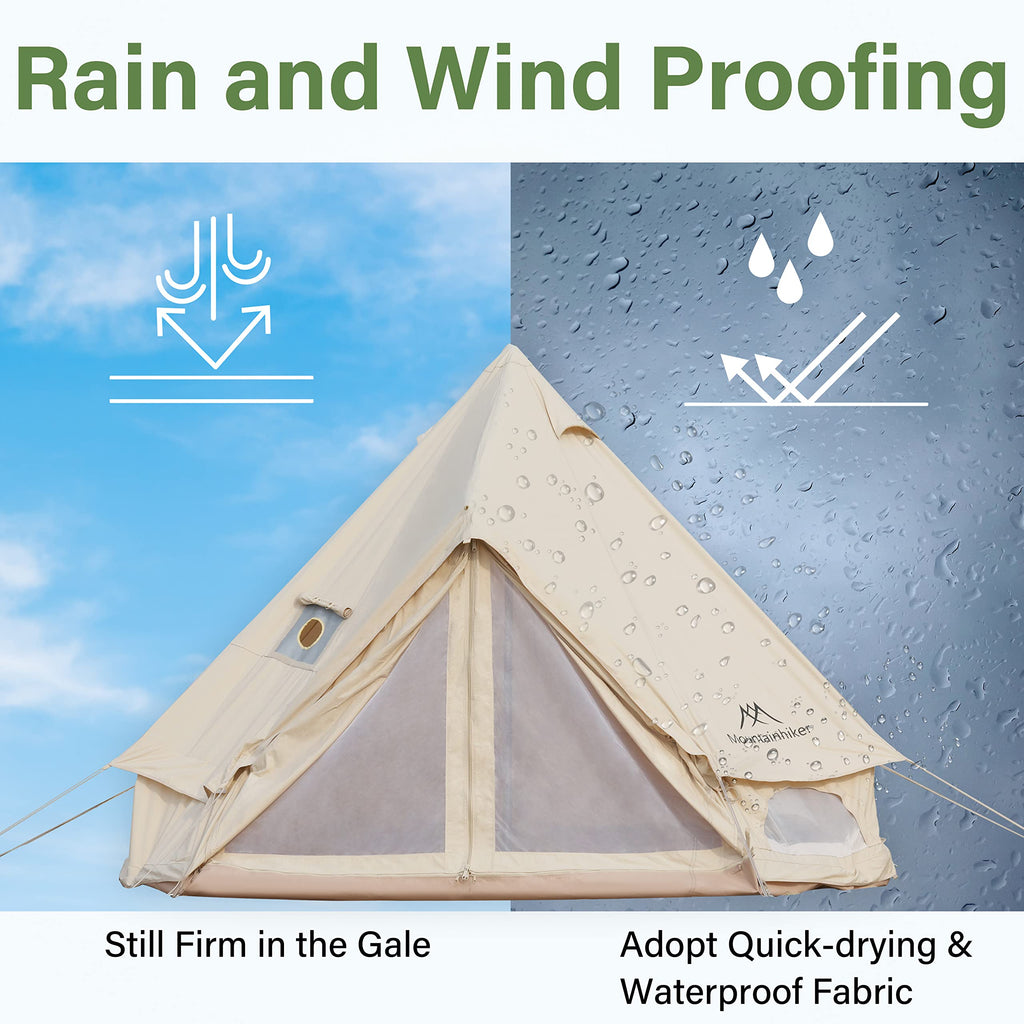 Mongolian Yurt Tent with Mosquito Net Doors & Windows O497760