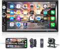 Double Din Bluetooth 7 Touch Screen Car Radio with Remote Control F9394