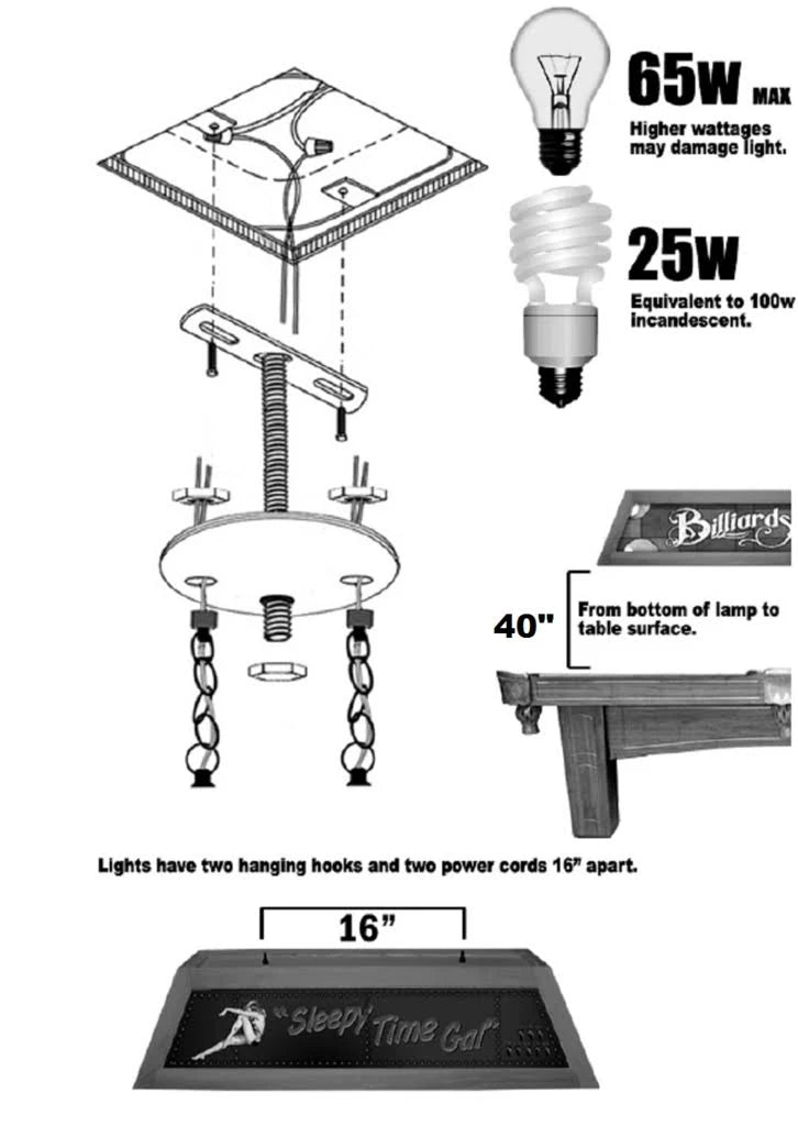 3 Shade Glass Lamp E56218