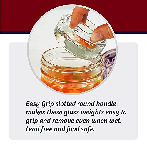 Food Grade Fermentation Kit for Wide Mouth Mason Jars, 4 Pack V351314