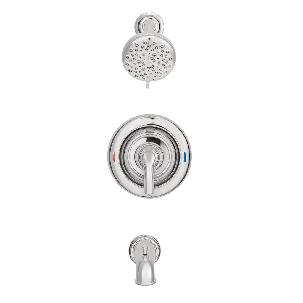 Chrome Tub and Shower Faucet A177198