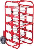 Wire Reel Caddy with Multiple Axles Cable Spool Holder & Dispenser O194543