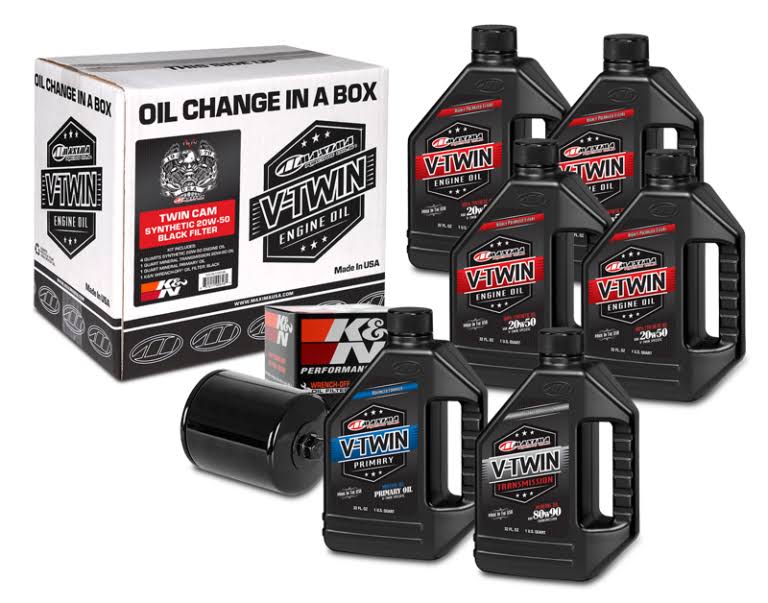 V-Twin Quick Change Kit Synthetic w/ Chrome Filter X862684