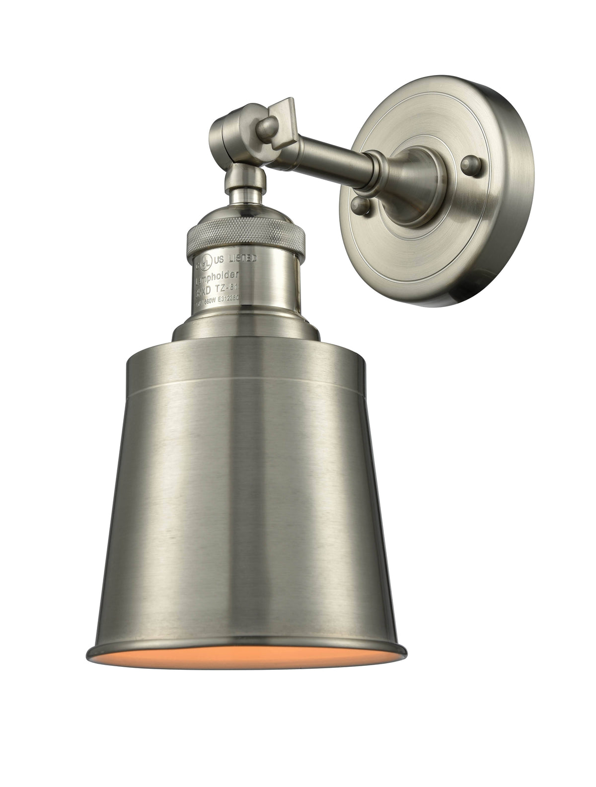 Brushed Satin Nickel LED Sconce G975