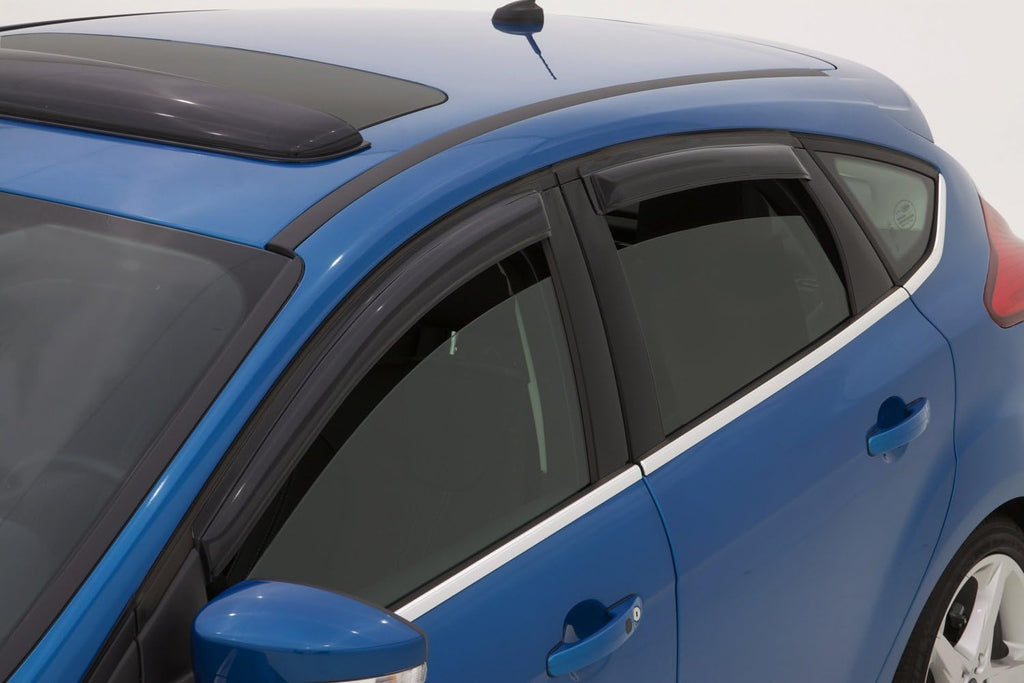 4-Piece Dark Smoke Side Window Deflector A47448