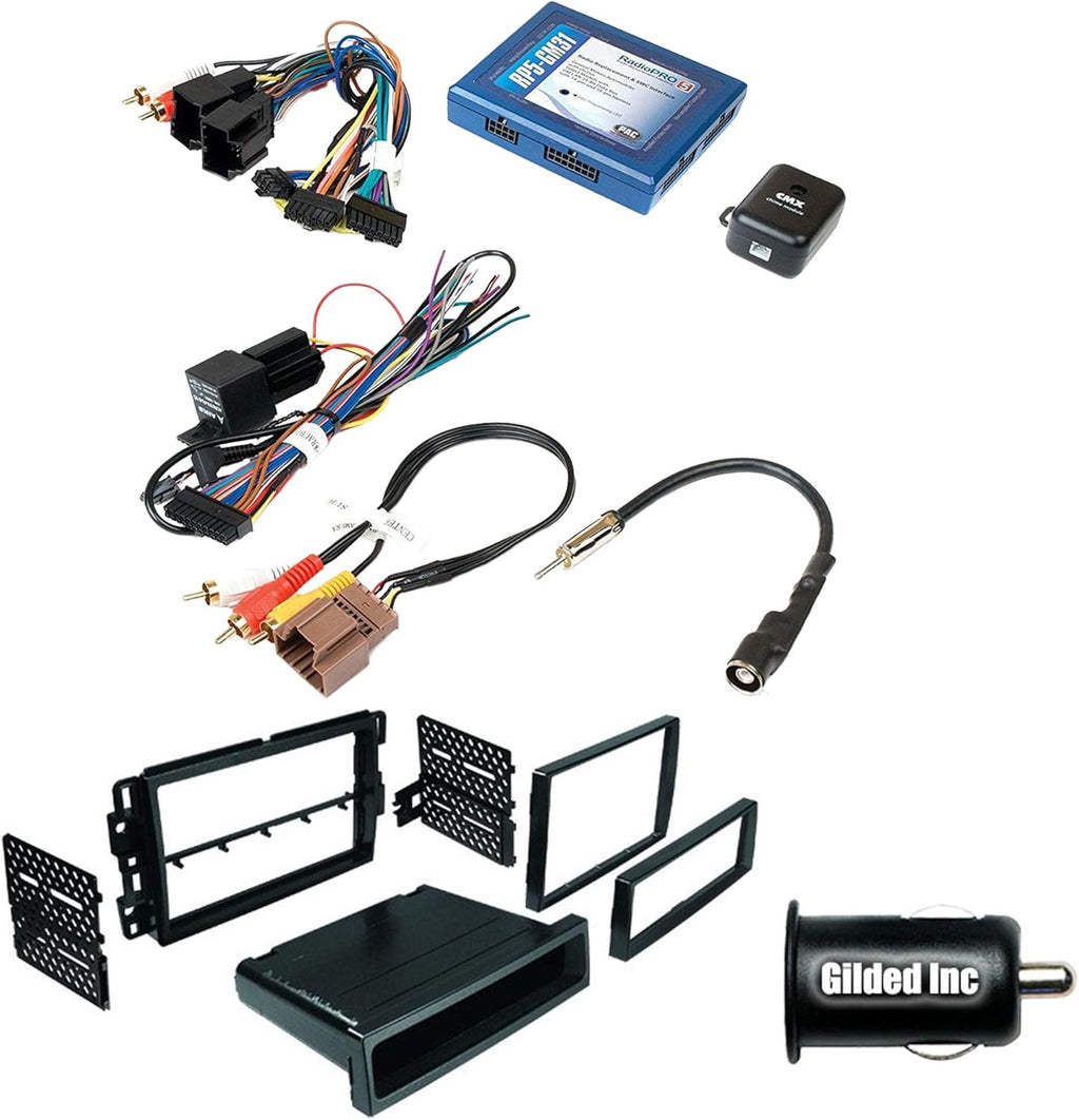 Radio Replacement Interface with Built-In OnStar Package for Select Cadillac Escalade Vehicles N26227