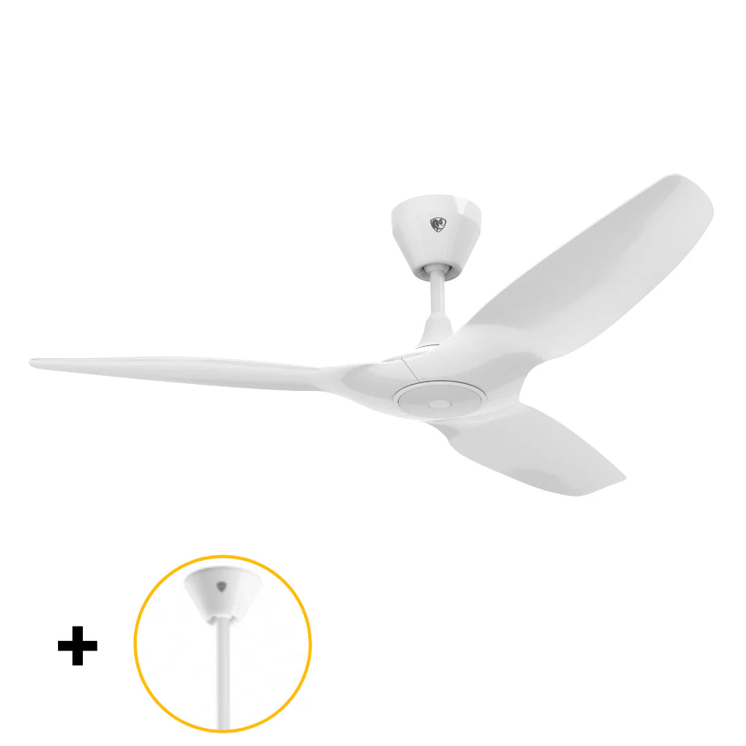 White 52 Ceiling Fan with Downrod Q288