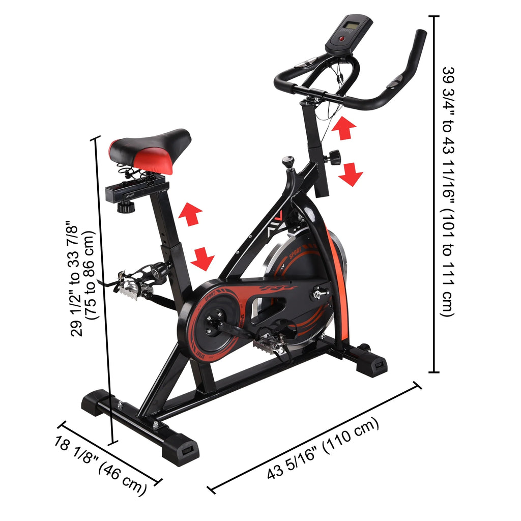 Foldable Stationary Upright Exercise Bike L934