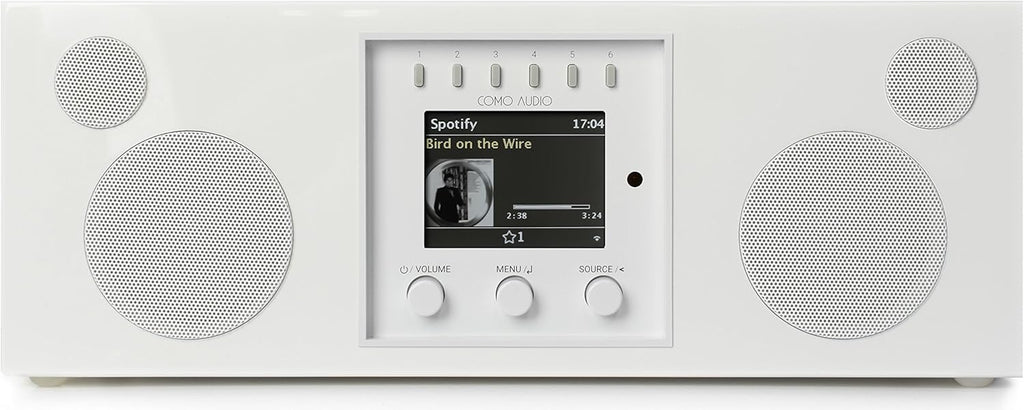 Piano White Wireless Speaker L71633