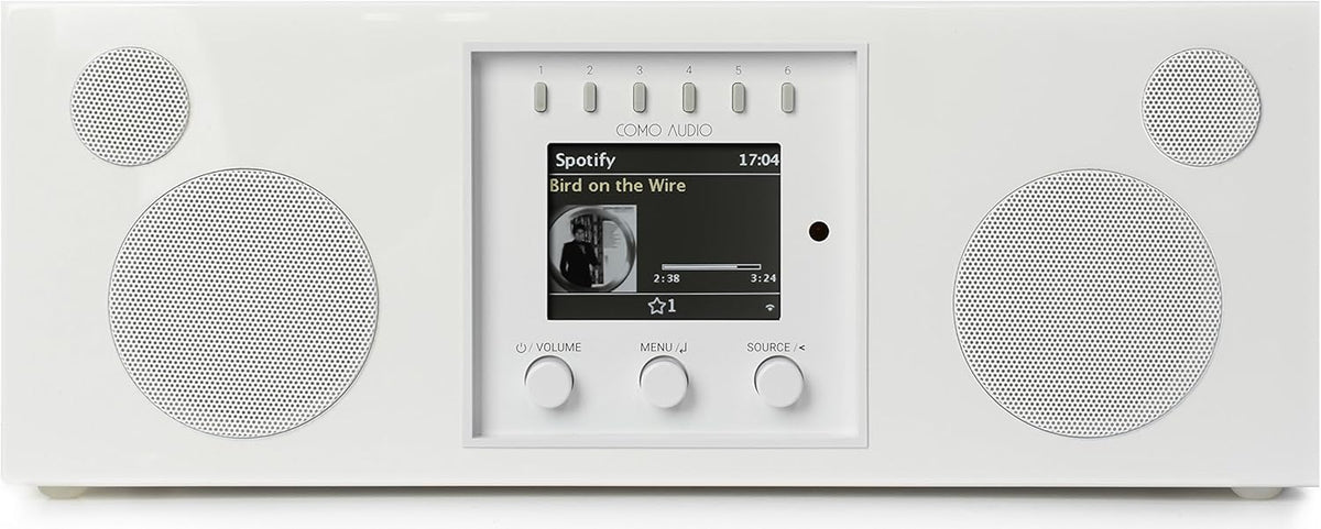 Piano White Wireless Speaker L71633